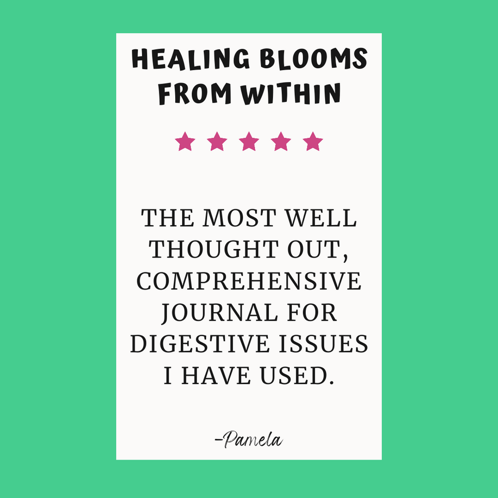 Healing Blooms from Within [hardcover, 90-day journal]