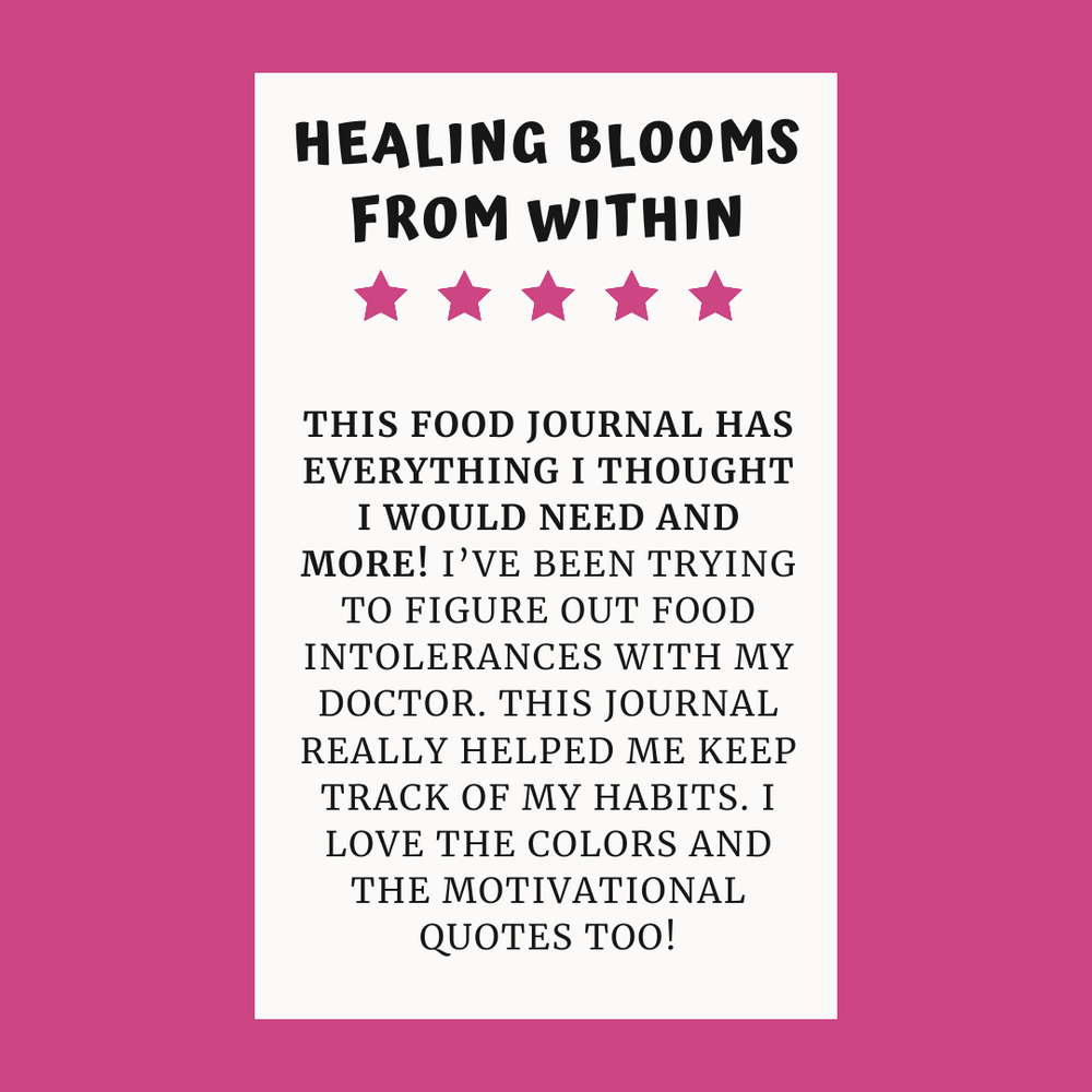 Healing Blooms from Within [hardcover, 90-day journal]