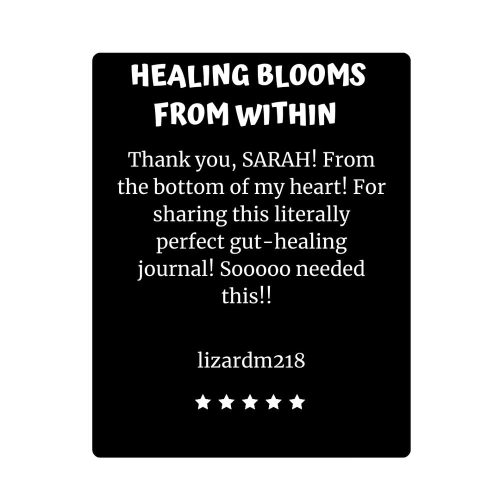 Healing Blooms from Within [hardcover, 90-day journal]