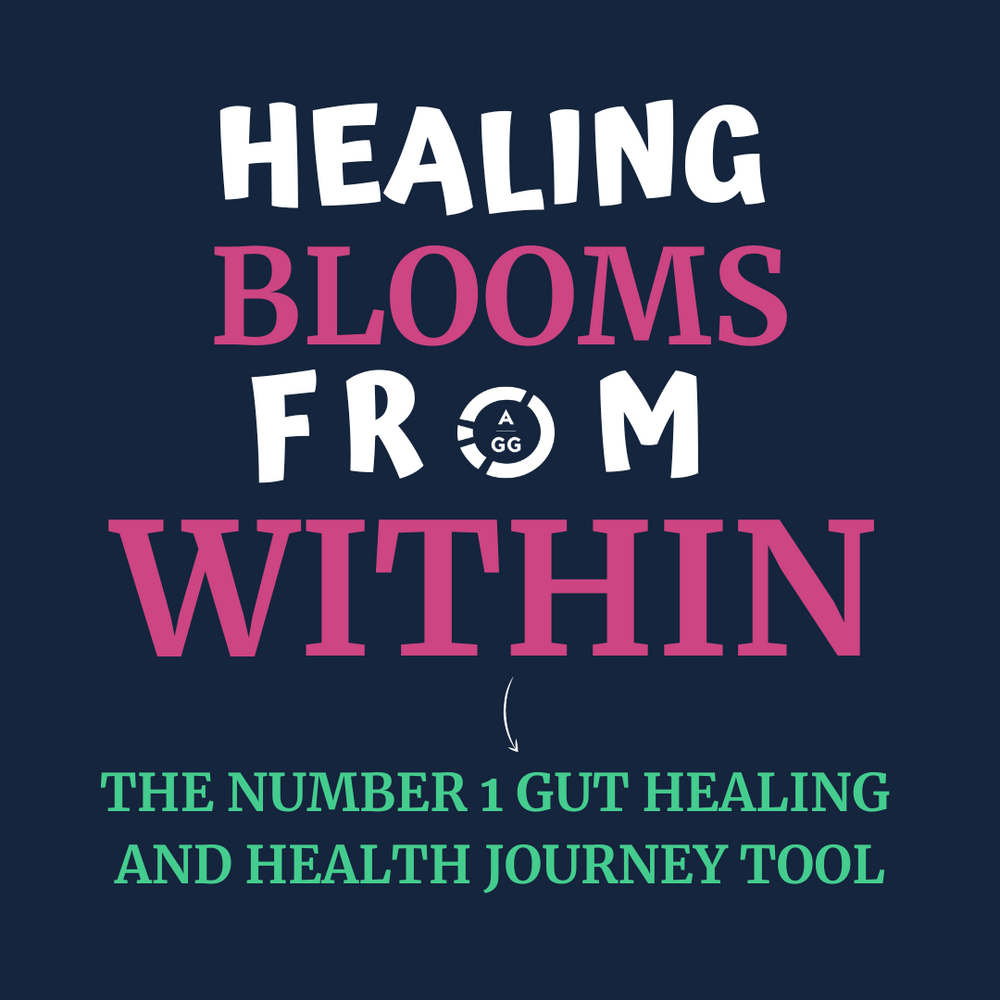 Healing Blooms from Within [hardcover, 90-day journal]