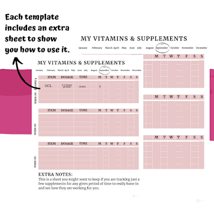 Supplement + Medication Trackers [PDF]